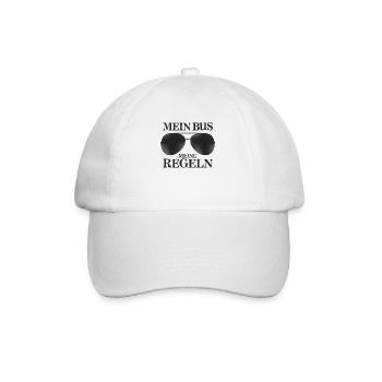 Busfahrer Geschenke Busfahrerin Bus fahren - Baseballkappe - Weiß/Weiß - Vorne