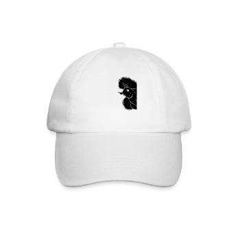 Écureuil — Drôle d’écureuil, mignon - Casquette classique - blanc/blanc - Devant