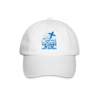 Jesus Bible Christian Religious Church Gift - Baseball Cap - white/white - Front
