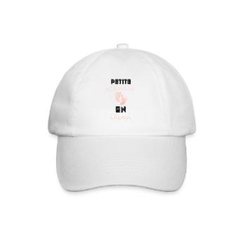 Petite merveille en chemin - Casquette classique - blanc/blanc - Devant