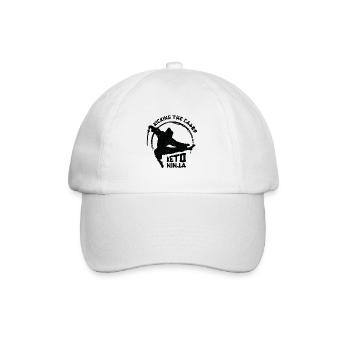 Keto Ninja Diet Ketogenic Food Ninja Lovers - Baseball Cap - white/white - Front