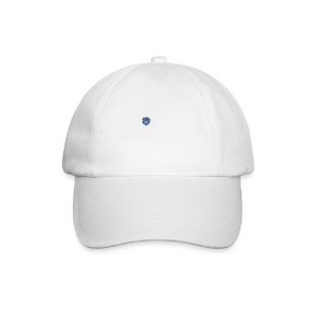 Tarantula large spider with spider web thread - Baseball Cap - white/white - Front