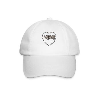 Naynay Grand-mère Fête des mères Naynay Cadeau Grand-mère - Casquette classique - blanc/blanc - Devant