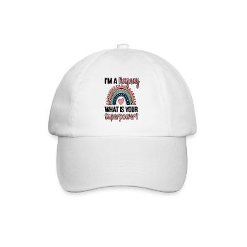 Naynay Grand-mère Cadeau de fête des mères Naynay Grand-mère - Casquette classique - blanc/blanc - Devant