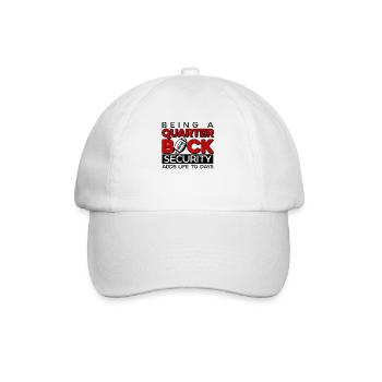 Joueurs de football Quarterbacks Safety Life - Casquette classique - blanc/blanc - Devant