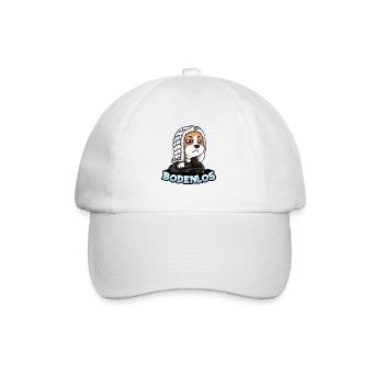 Bodenlos - Baseballkappe - Weiß/Weiß - Vorne