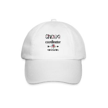 Best Director Appreciation Director Gift - Baseball Cap - white/white - Front
