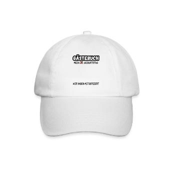 31. Geburtstag 31 Jahre Geburtstagsgeschenk - Baseballkappe - Weiß/Weiß - Vorne