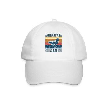 Agricultural - Vintage -Ameraucana - Baseball Cap - white/white - Front