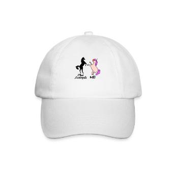 Zoologiste Licorne Mythique Zoo Animaux Zoologie - Casquette classique - blanc/blanc - Devant