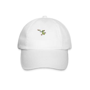 Red-eyed tree frog - Baseball Cap - white/white - Front