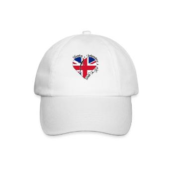 Freedom Faith in God - England - Baseball Cap - white/white - Front