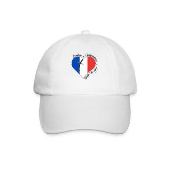 Freedom Faith in God - France - Baseball Cap - white/white - Front