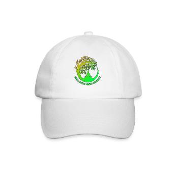 Reiki Symbol Reiki Meister Reiki Kristall Geschenk - Baseballkappe - Weiß/Weiß - Vorne