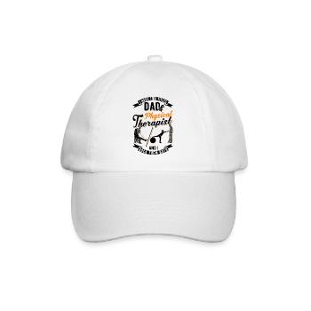 Physiotherapist Father Physiotherapy Papa Physio - Baseball Cap - white/white - Front