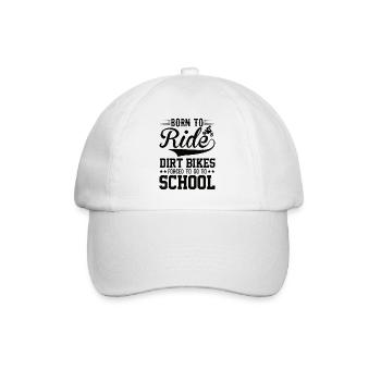 Motocross Moto Motorsport - Casquette classique - blanc/blanc - Devant