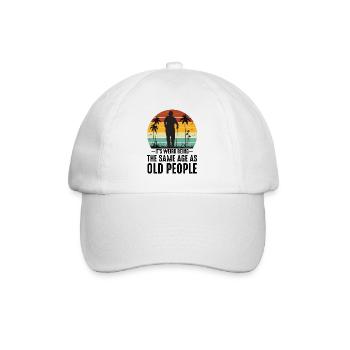Chemise d’anniversaire Homme Femme Drôle - Casquette classique - blanc/blanc - Devant