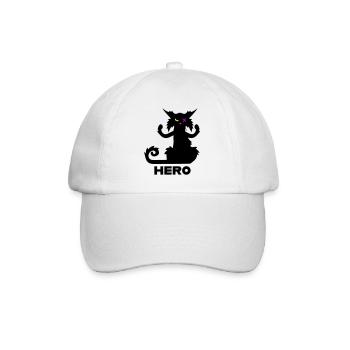 MON HÉROS - Casquette classique - blanc/blanc - Devant