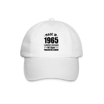 Fabriqué en 1965 Vintage Retro Limited Edition - Casquette classique - blanc/blanc - Devant
