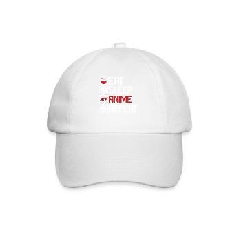 Drôle de tenue d’anime! Japon Comic Cartoon Anime - Casquette classique - blanc/blanc - Devant