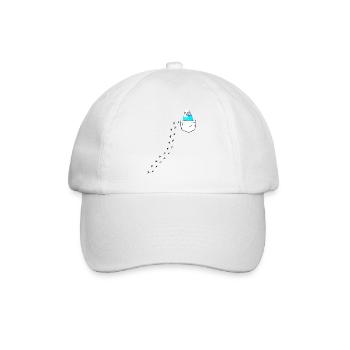 Sac de poitrine en perruche Motif Welli Cadeau - Casquette classique - blanc/blanc - Devant