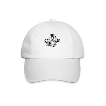 Aqua Tofana Line Art Poison Bottle Crime Fan - Baseball Cap - white/white - Front