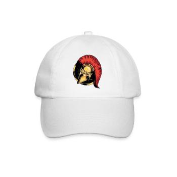 Spartan Sparta Warrior Fighter Soldier Casque - Casquette classique - blanc/blanc - Devant