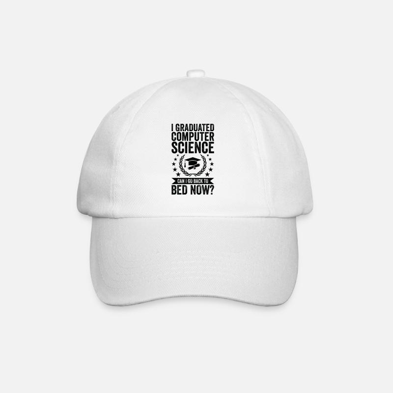 Ich Habe Informatik Studiert - Baseballkappe - Weiß/Weiß