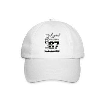 1967 Vintage Anniversaire Vintage Cadeau Rétro - Casquette classique - blanc/blanc - Devant