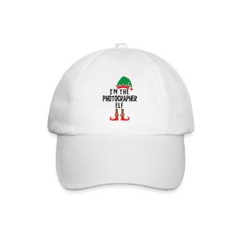 Photography Camera Photographer Christmas - Baseball Cap - white/white - Front