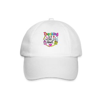 Teachers Teachers School Teachers Teaching Staff - Baseball Cap - white/white - Front