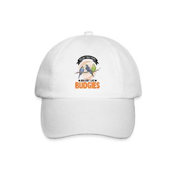 Cadeau perruche Welli Cockatiel - Casquette classique - blanc/blanc - Devant