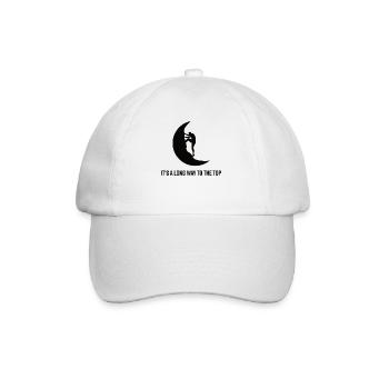 Klettern Bouldern Bergsteiger Freeclimber - Baseballkappe - Weiß/Weiß - Vorne