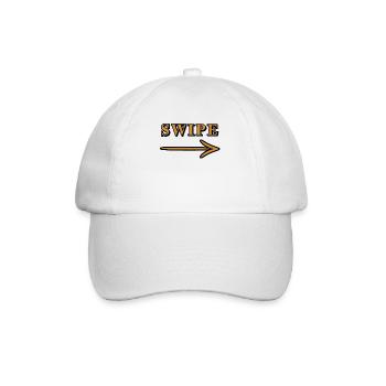 Conception de la direction de la flèche de balayage - Casquette classique - blanc/blanc - Devant