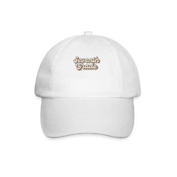 Boho Rainbow - Teacher of the Seventh Grade - Baseball Cap - white/white - Front
