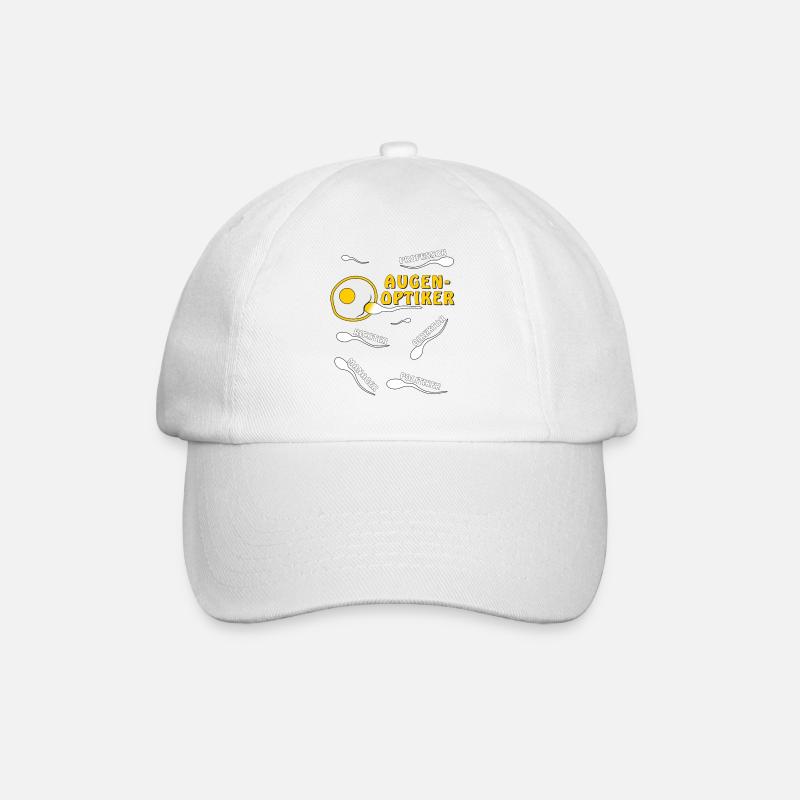 AUGENOPTIKER - Baseballkappe - Weiß/Weiß