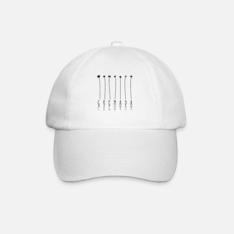 Palm Holidays - Île de grenade - Casquette classique - blanc/blanc
