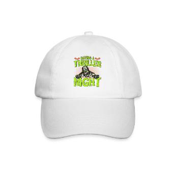 Horreur Halloween Thriller Nuit Maman Creepy - Casquette classique - blanc/blanc - Devant
