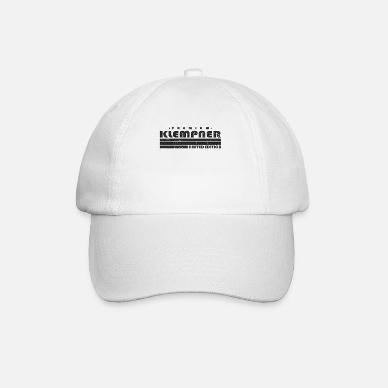 Klempner Limited Edition Vintage Sanitär - Baseballkappe - Weiß/Weiß