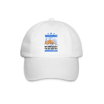 Peut parler spontanément des tatous - Casquette classique - blanc/blanc - Devant