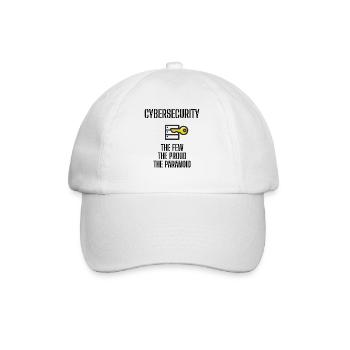 Cybersecurity - IT Security Computer Scientists - Baseball Cap - white/white - Front