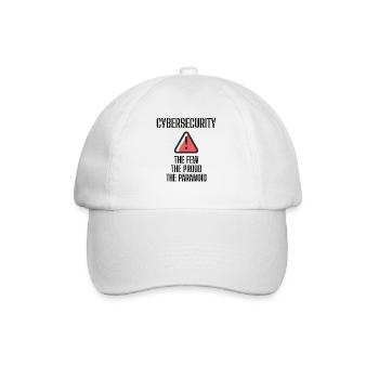 Cybersecurity - IT Security Computer Scientists - Baseball Cap - white/white - Front