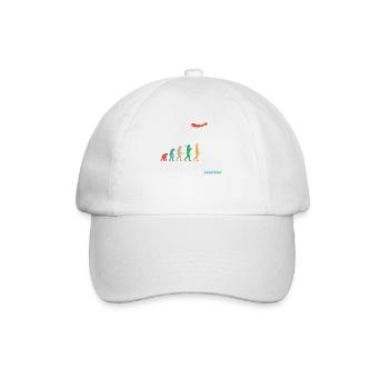 Motocross enduro motorcycle freestyle extreme sport - Baseball Cap - white/white - Front