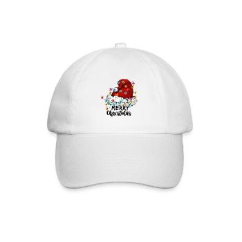Weihnachten Santa Claus Merry Christmas - Baseball Cap - white/white - Front