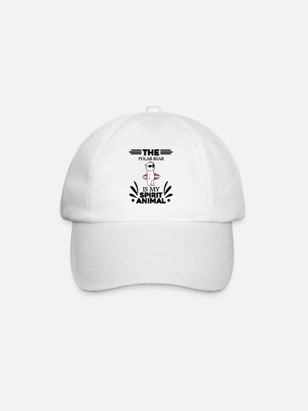 Ours polaire Ours polaire Ours polaire - Casquette classique - blanc/blanc