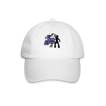 Funk Clothing | Vintage 70er Jahre Kostüm für Soul Musik - Baseballkappe - Weiß/Weiß - Vorne