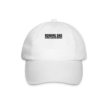 Rameur Père Rameur Papa Rowing Club Papa Aviron - Casquette classique - blanc/blanc - Devant