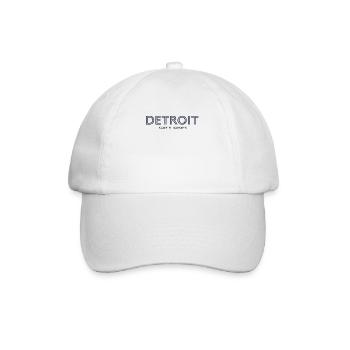 Coordonnées de la ville des États-Unis - Detroit - Casquette classique - blanc/blanc - Devant