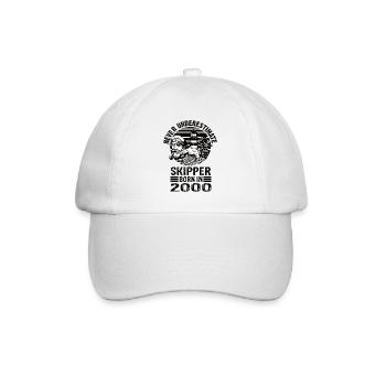 Never Underestimate Skipper né en 2000 - Casquette classique - blanc/blanc - Devant