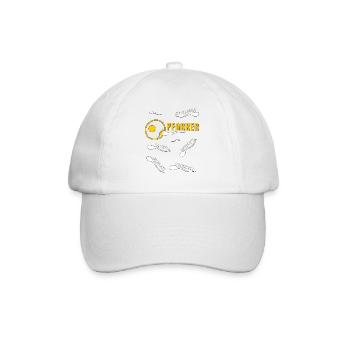 PFARRER - Baseballkappe - Weiß/Weiß - Vorne